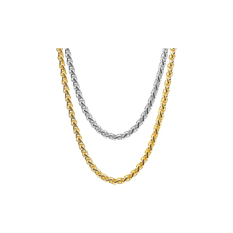 GLITTER STELLA Copper Plain Chain Unisex-1