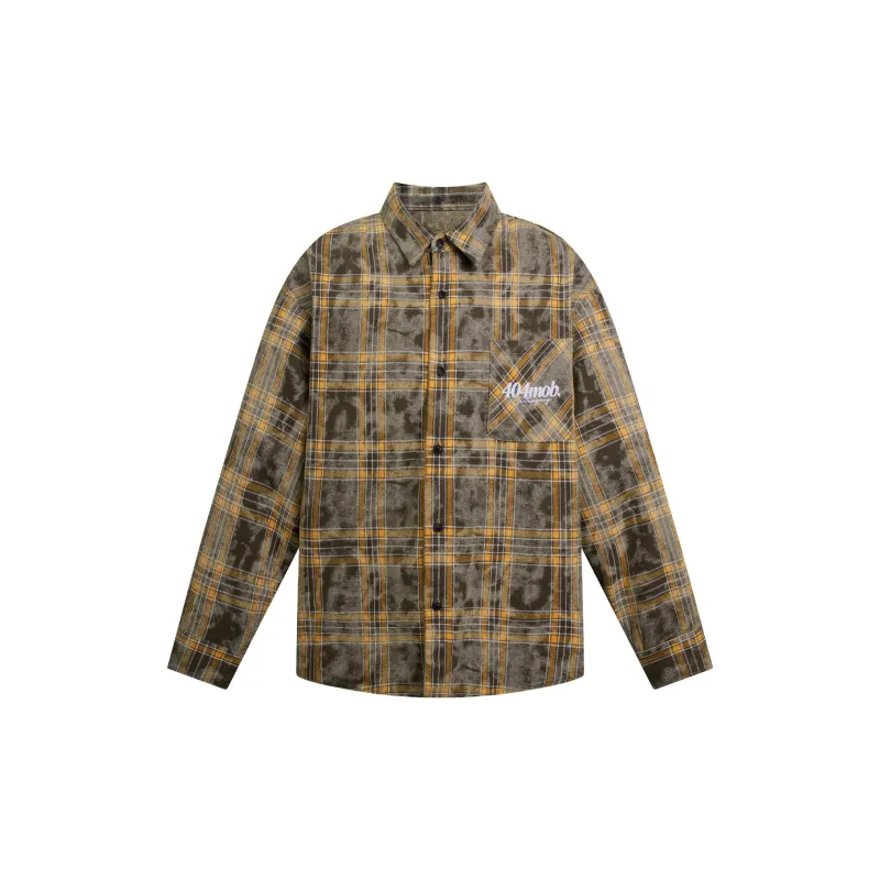 404MOB GANG Shirt Unisex Tie Dye Reversible-0