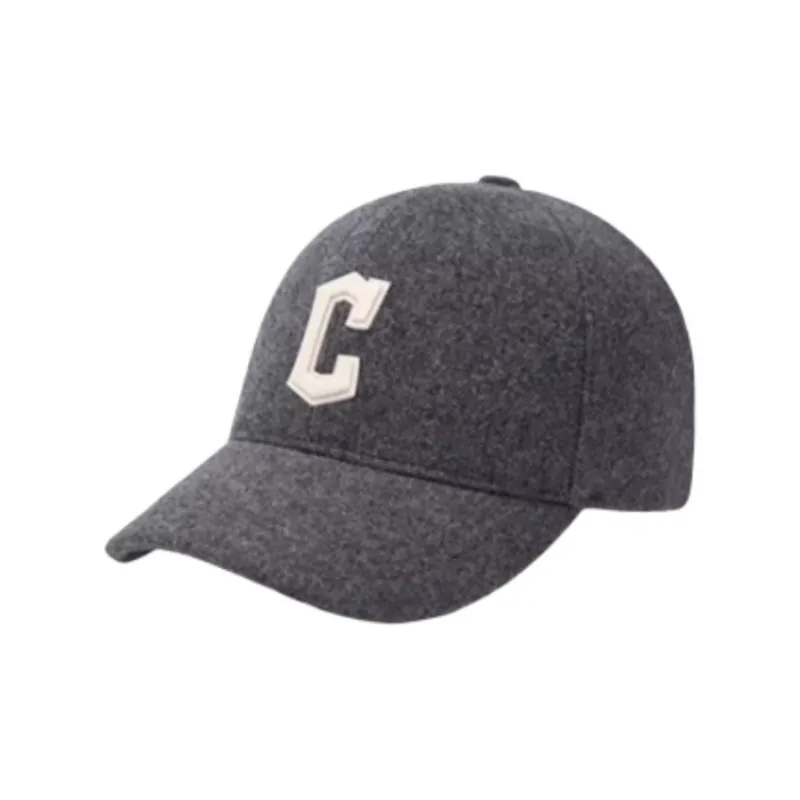 MLB Wool Baseball Caps Unisex Dark Heather Gray Color-1