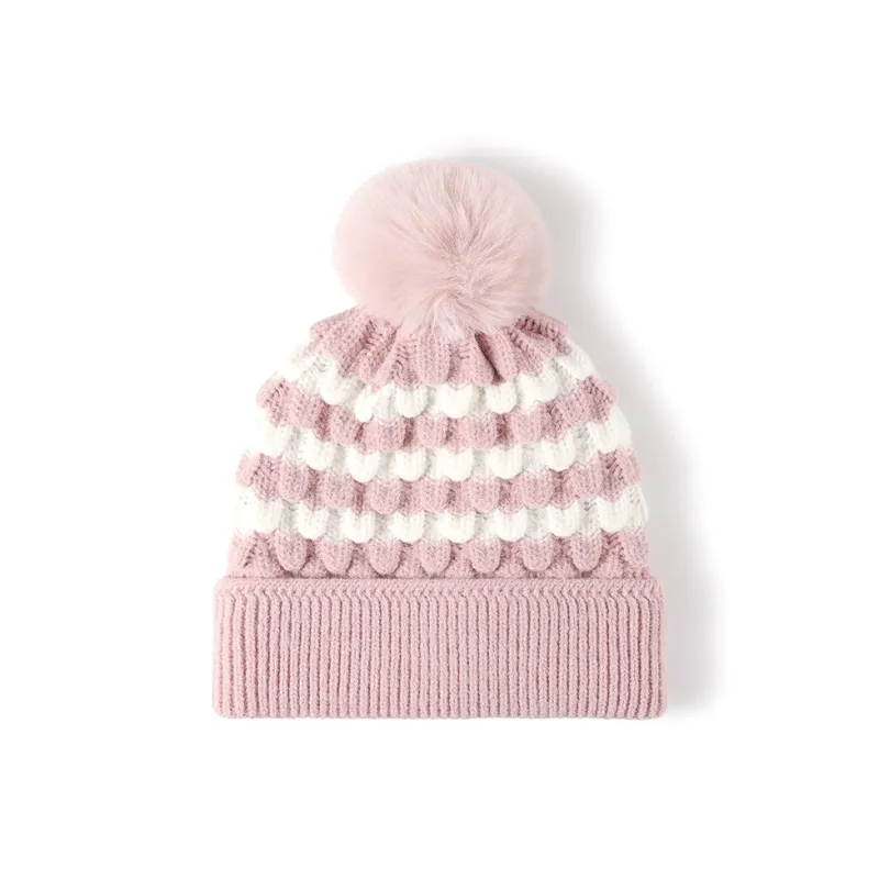 FREE RABBITⅡ New Faux Rabbit Fur Beanies Unisex-3