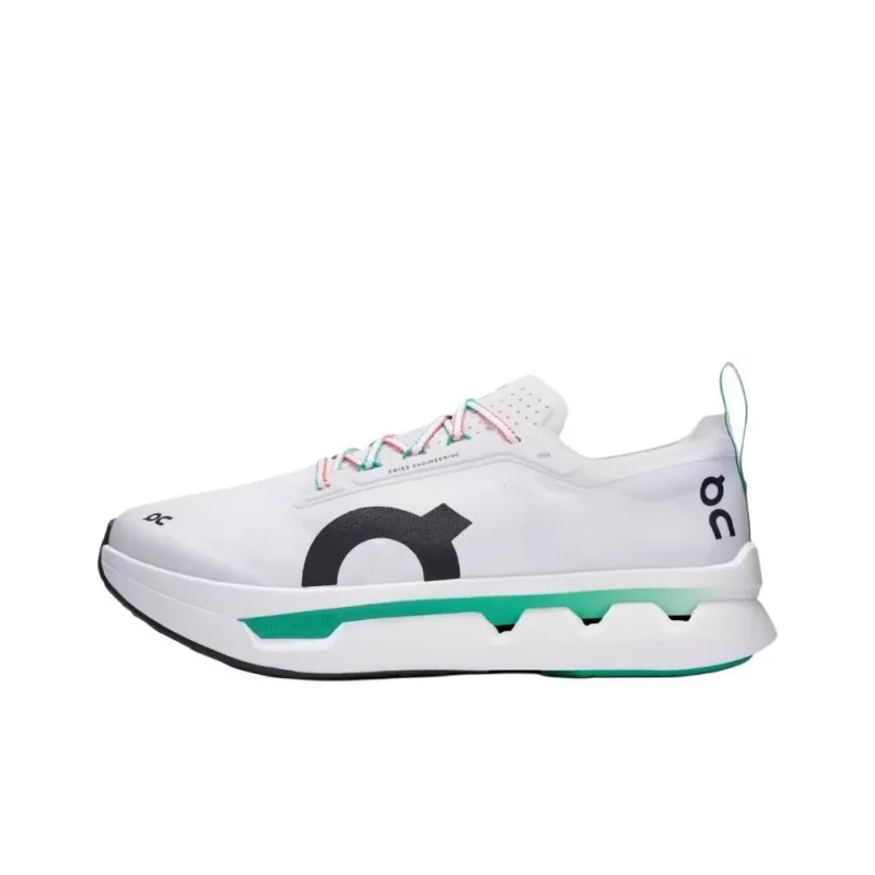 On Anti-Slip Wear-Resistant Low-Top Training Running Shoes Men's White-0