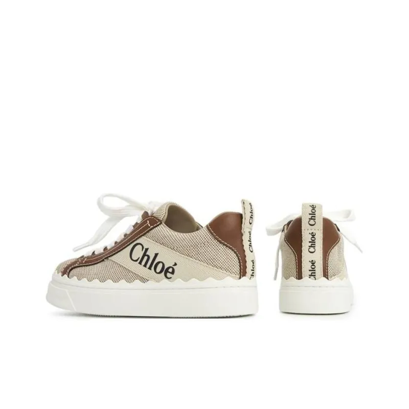Chloé Lauren Low-top Canvas Sneakers-3