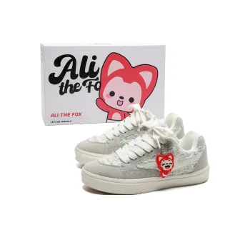 ALI THE FOX Anti-Slip Wear-Resistant Lightweight Breathable Low-Top Skateboard Shoes Unisex