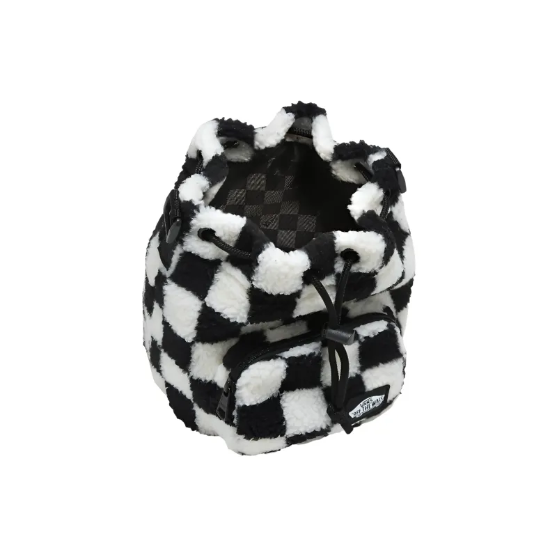 Vans Polyester Shoulder Bag Crossbody Bag Regular Unisex Black/White-4