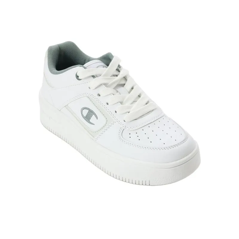 Champion Foul Play Platform BS Low-Top Skateboard Shoes Women's White-2
