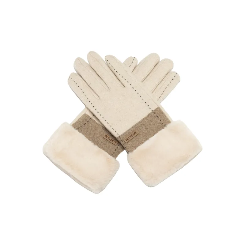 Shanghai Story Sheep Wool Blend Knit Gloves Women's-18