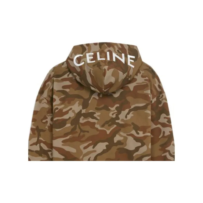 CELINE Zip Loose Hoodie-7