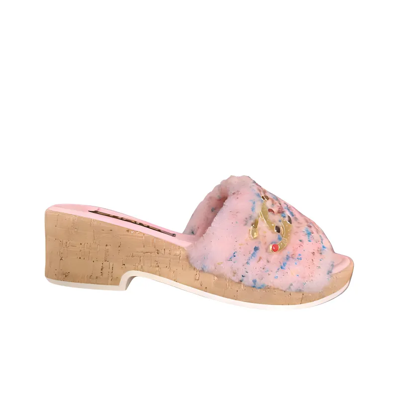 CHANEL Slide Slippers Women's Pink-1