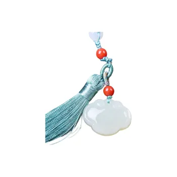 Jing Ruyu Hetian Jade Pendants White Jade Unisex