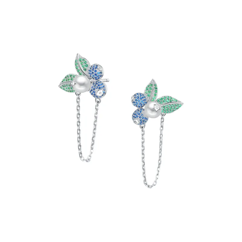 BABYBEI 925 Sterling Silver Earrings Women's-3