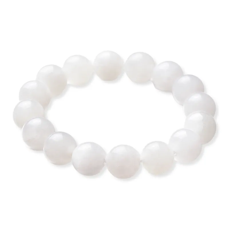 The Call Of The Heart Hetian Jade Bracelets White Jade Unisex-0