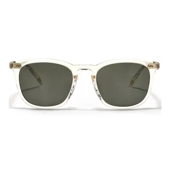 Fakeme Plate Frame Round Sunglasses Unisex