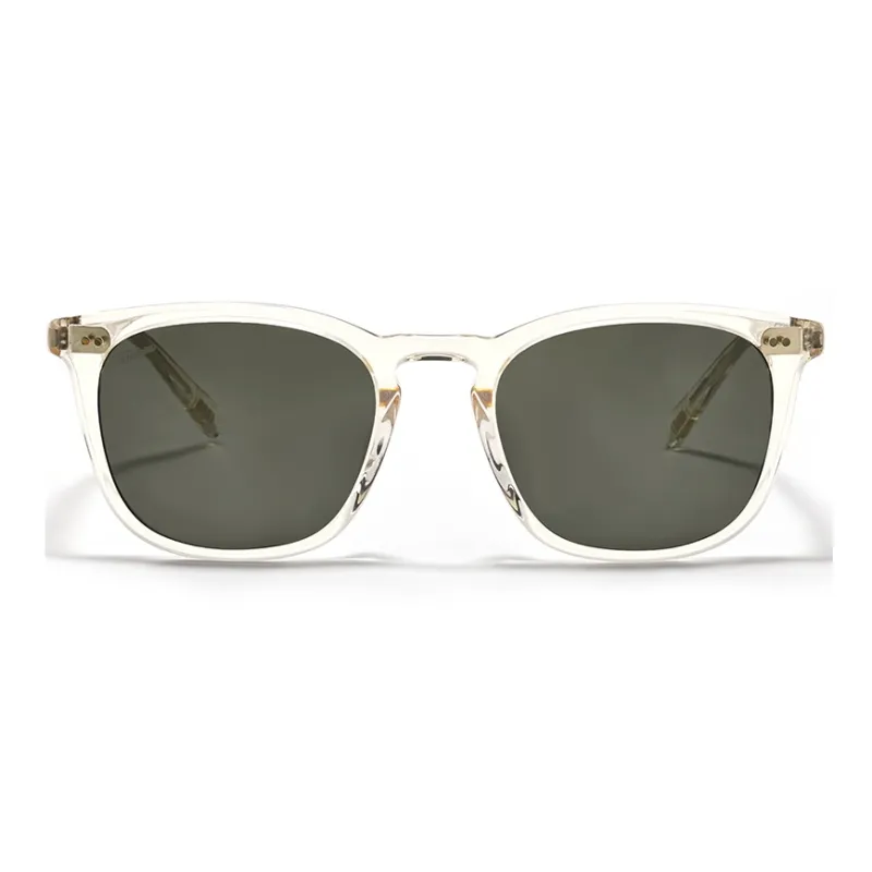Fakeme Plate Frame Round Sunglasses Unisex-0