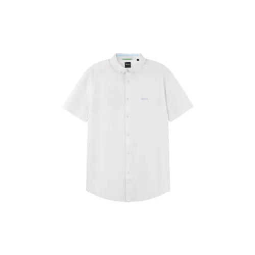 HUGO BOSS Shirts Men White