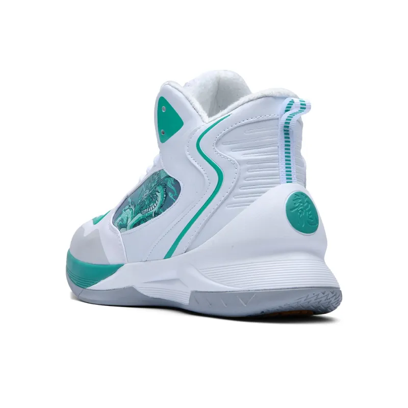 Black tailed Deer Thermal Cushioning Abrasion Resistant Slip Resistant High Top Basketball Shoes Unisex-38