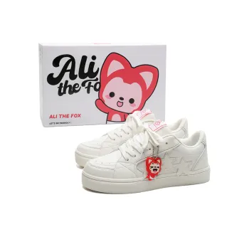 ALI THE FOX Anti Slip Wear Resistant Lightweight Breathable Low Top Skateboard Shoes Unisex