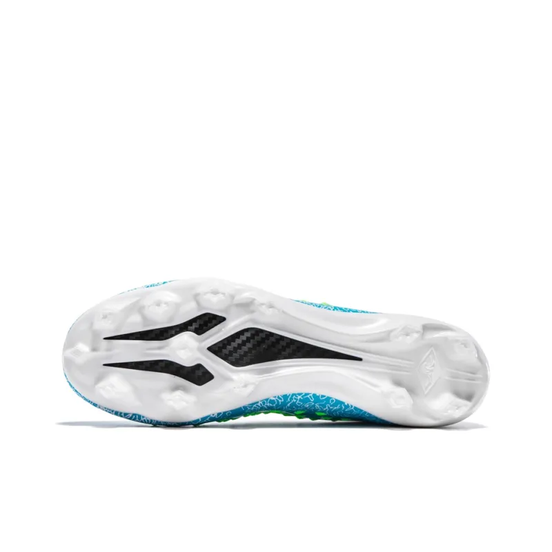 CAMKIDS Slip Resistant, Anti Kick, Waterproof, Lightweight, Cushioning High Top Kids' Soccer Shoes Teenagers-4
