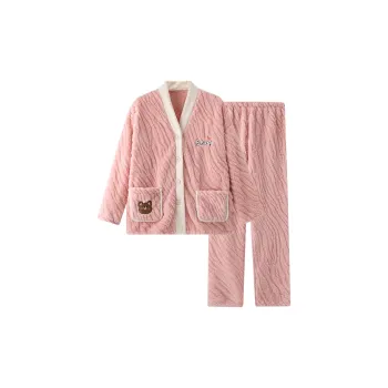 OUSHIBO Pajama Set Women's Pink