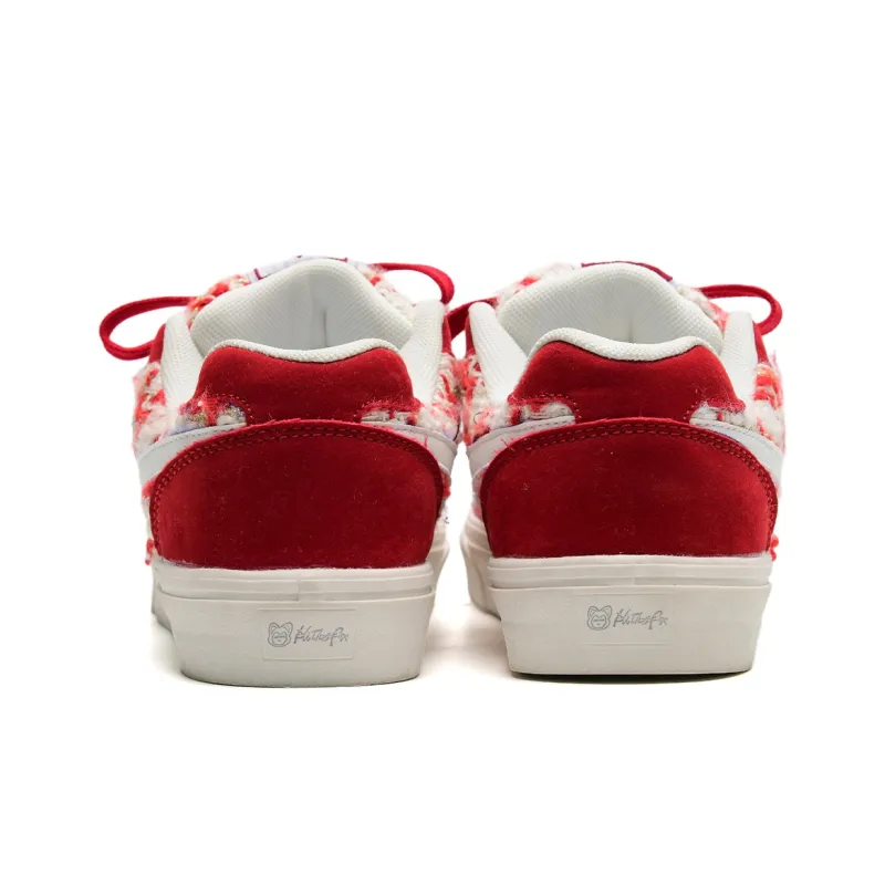 ALI THE FOX Slip Resistant, Abrasion Resistant, Lightweight, Breathable Low Top Skateboard Shoes Unisex-10