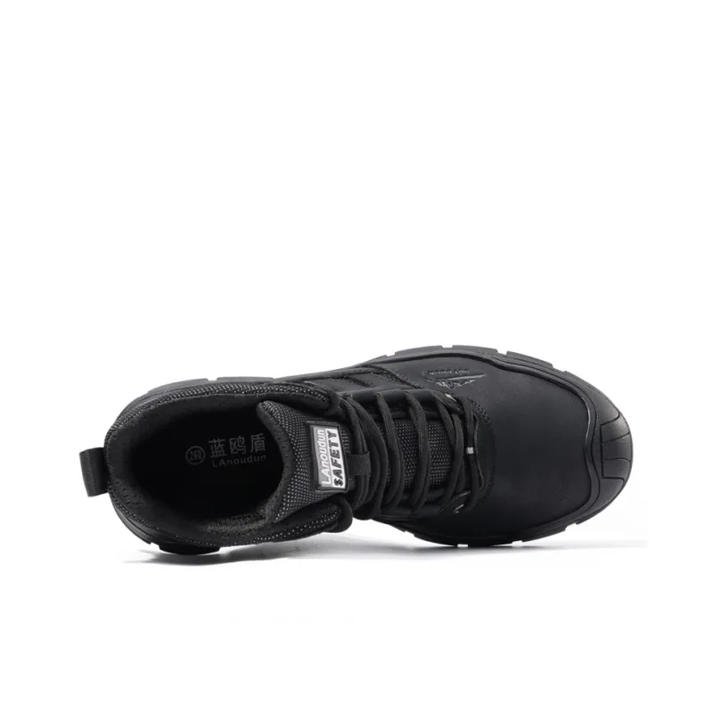 Blue Gull Shield Coverage Support High Top Outdoor Shoes Men's Black-3