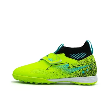 CAMKIDS Anti Slip Wear Resistant Breathable Lightweight Cushioning Moisture Wicking High Top Kids' Soccer Shoes Kids'