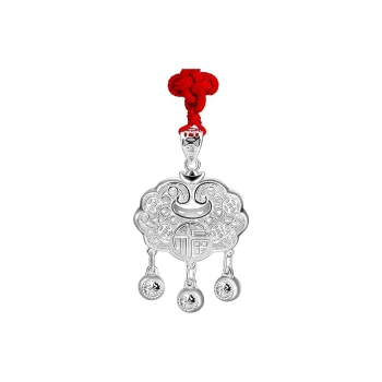 LAOYINJIANG 999 Fine Silver Sterling Silver Necklaces Kids'