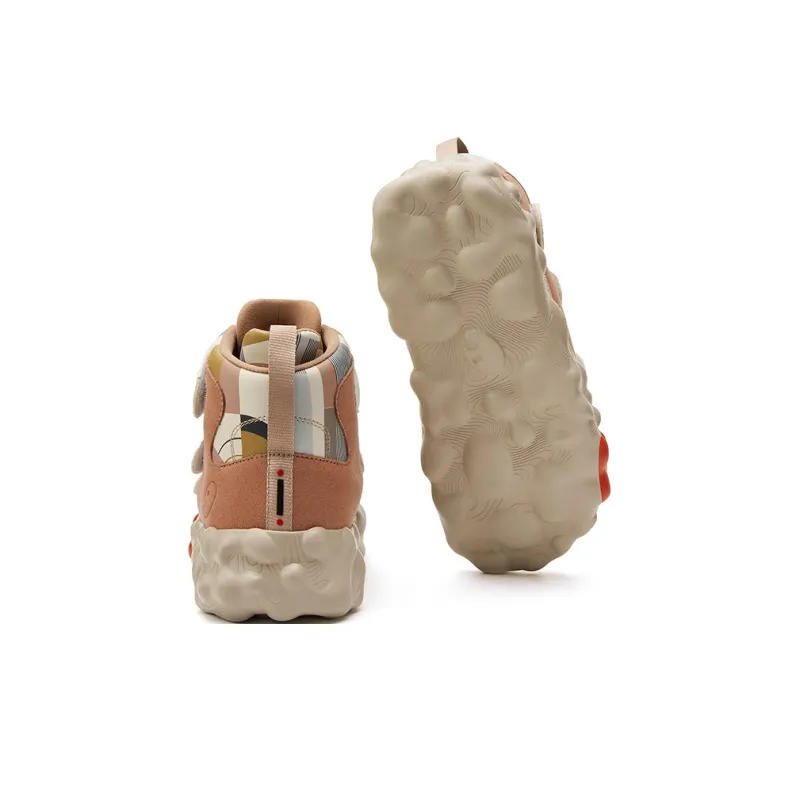 U.IN Figuras 5 Series High Top Casual Shoes Unisex-6