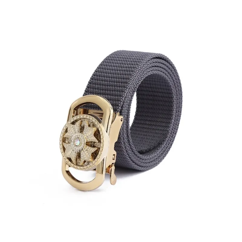 YUZHAOLIN Canvas Belt Unisex 3.8cm-4