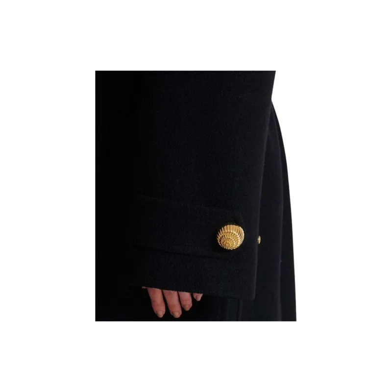 BALMAIN Decorative-buttons Trench Coat-6