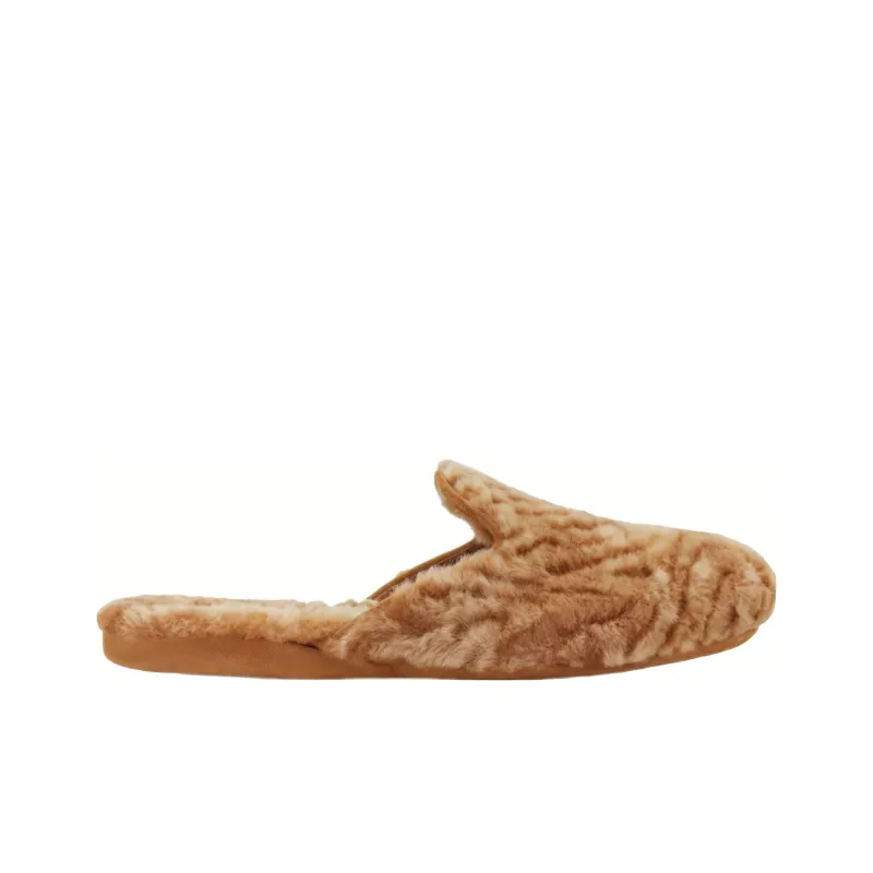 MANOLO BLAHNIK Wrap-toe Slippers Men's Brown-1