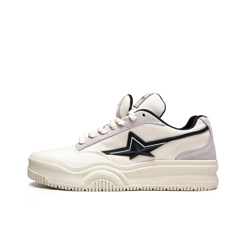 PENTAGONAL HEART Satoshi Star Series Anti-Slip And Wear-Resistant Height Increasing Low-Top Skateboard Shoes Unisex-1