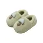 Green[Heeled Insulated Shoes]