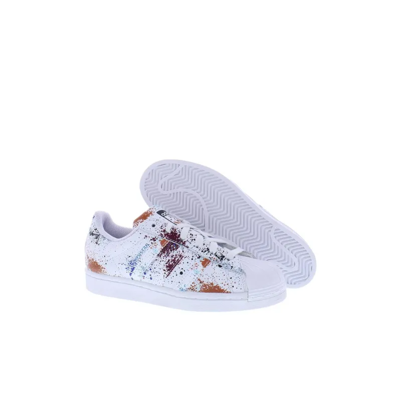 Adidas Anti Slip Wear Resistant Low Top Kids' Skateboarding Shoes White Kids'-2