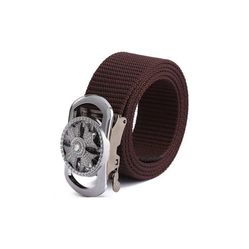 YUZHAOLIN Canvas Belt Unisex 3.8cm-7
