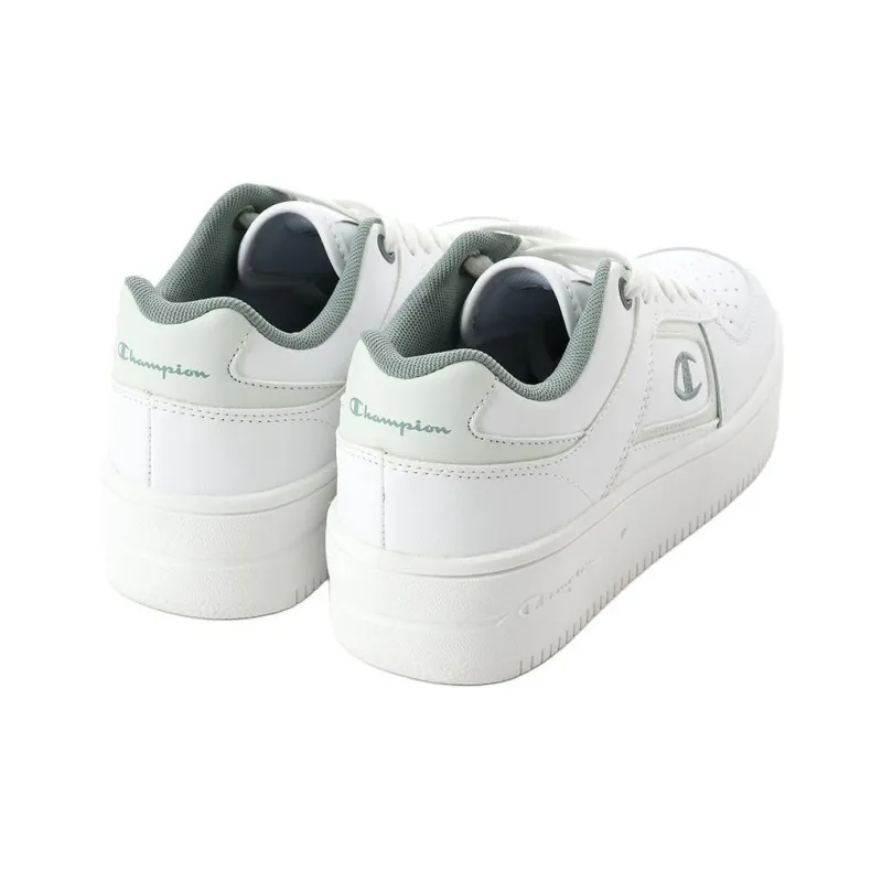 Champion Foul Play Platform BS Low-Top Skateboard Shoes Women's White-5