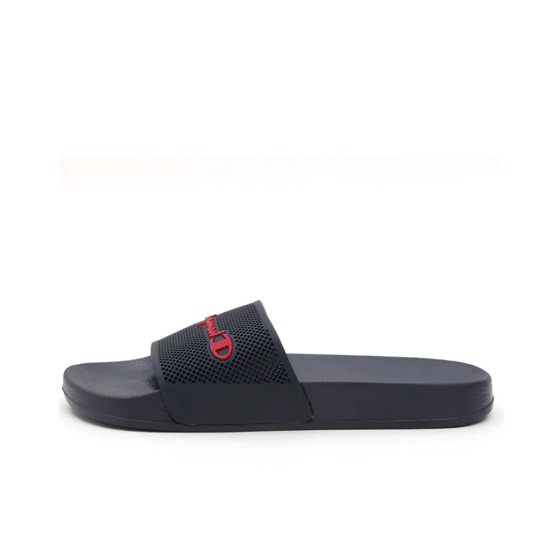 Champion Slip-Resistant Slide Slippers Men's Blue Red-0