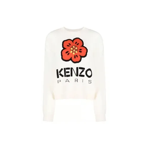 KENZO Boke Flower-jacquard Wool Sweater