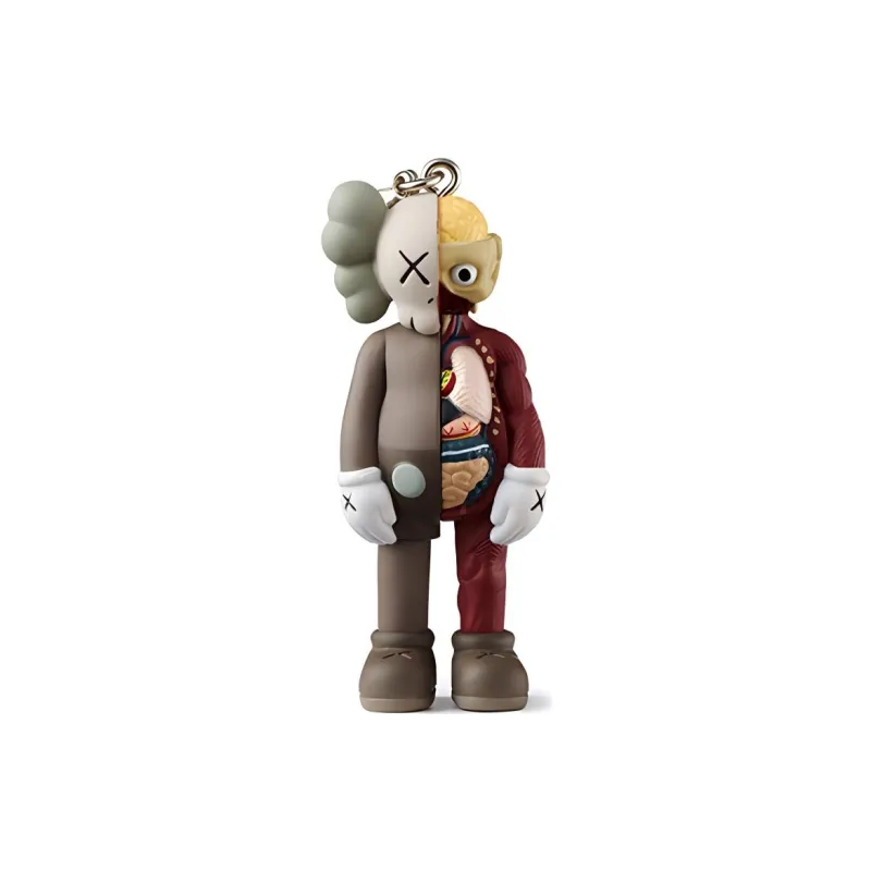 KAWS Tokyo First Flayed Companion Keychain Gray 2021-3