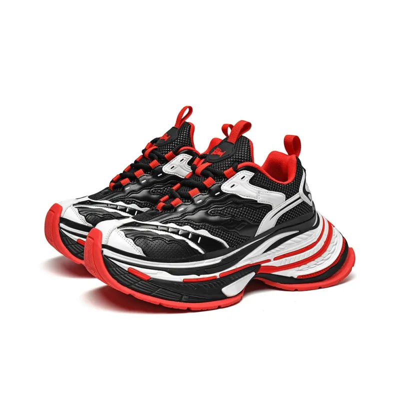 Grumpy Ram Height Increasing Slip Resistant Low Top Chunky Sneakers Unisex-18