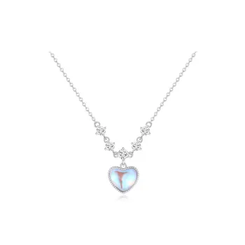 WANLIACC Alloy Heart Fluttering Necklace Women's