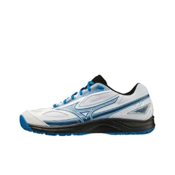 Mizuno Anti Slip Wear Resistant Low Top Tennis Shoes Unisex Blue White
