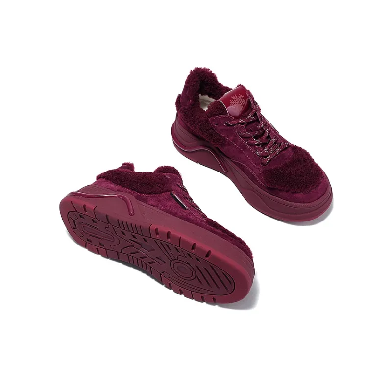 SELAIYA Thermal Low Top Skateboard Shoes Women's-4