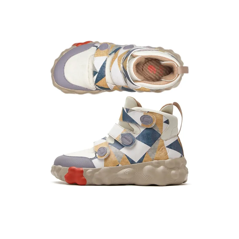 U.IN Figuras 5 Series High Top Casual Shoes Unisex-29