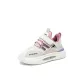 Pink and White Thin Cotton, Fleece-Lined