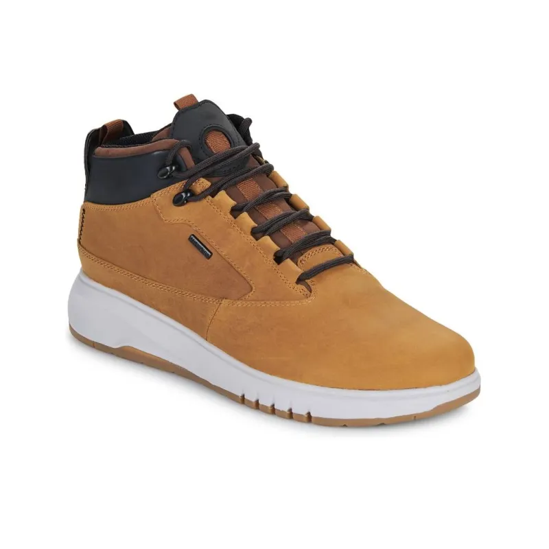GEOX High Top Casual Shoes Men's Brown-3