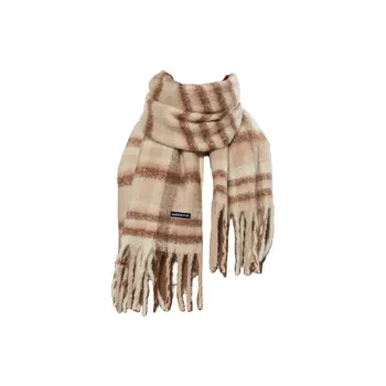 Warrior Plush Yarn Shawl Unisex
