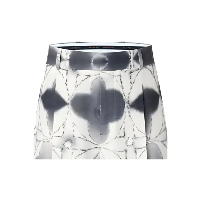 LOUIS VUITTON Casual Shorts Men White-4