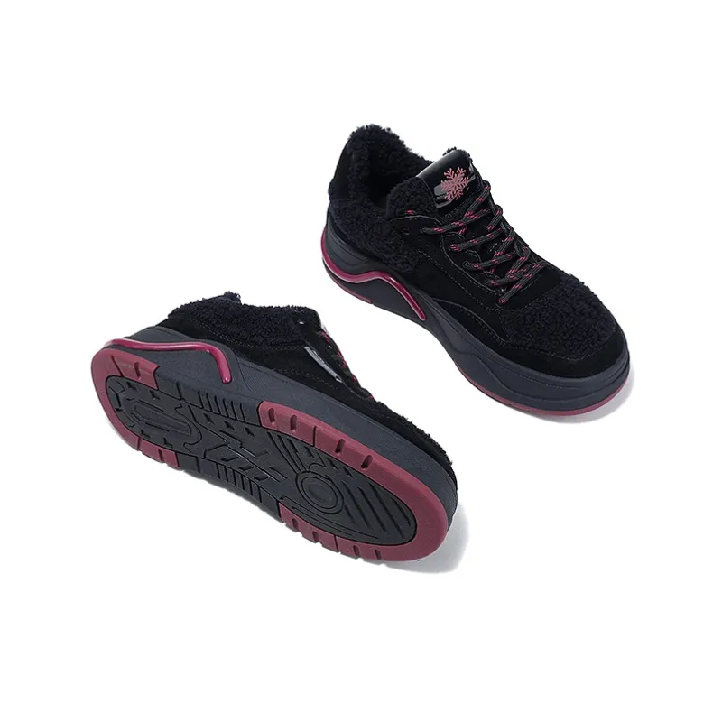 SELAIYA Thermal Low Top Skateboard Shoes Women's-9