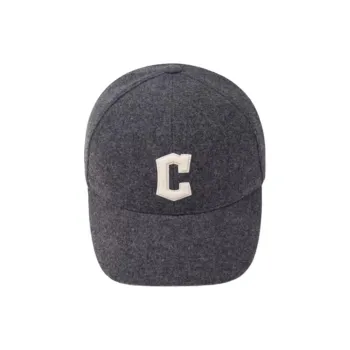 MLB Wool Baseball Caps Unisex Dark Heather Gray Color