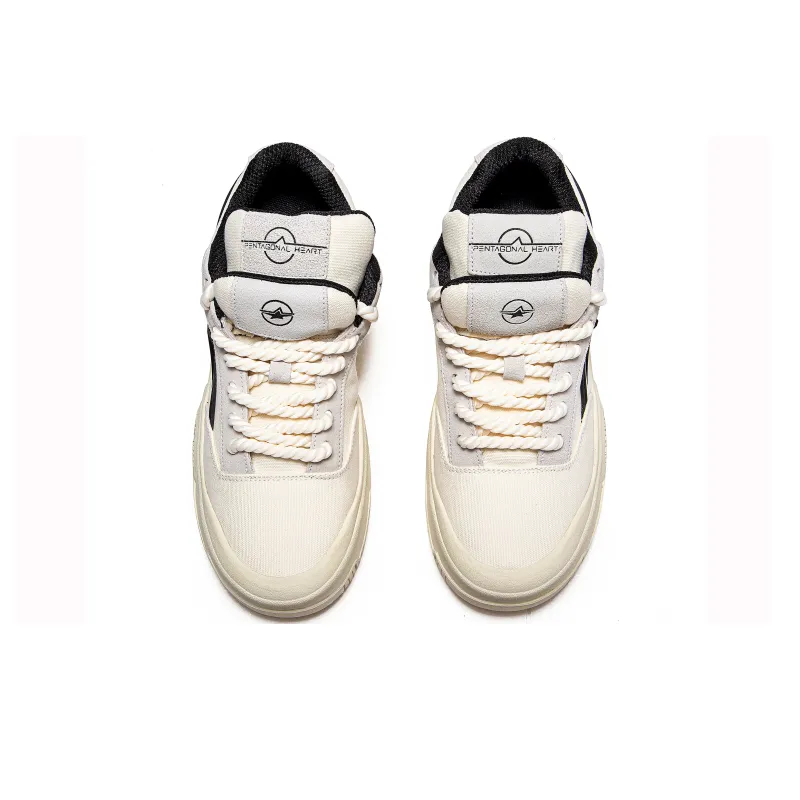 PENTAGONAL HEART Satoshi Star Series Anti-Slip And Wear-Resistant Height Increasing Low-Top Skateboard Shoes Unisex-3